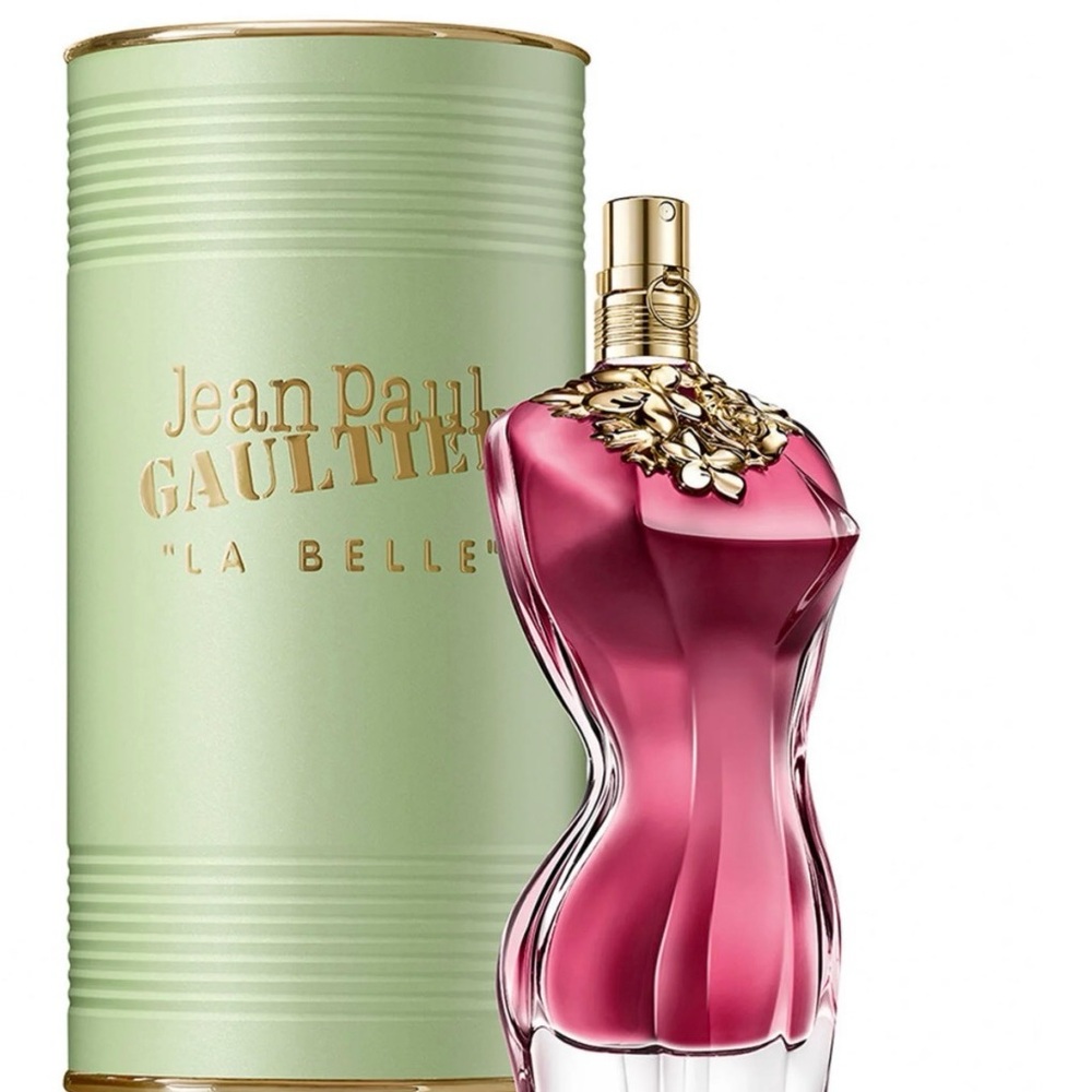NIB/Jean Paul Gaultier La Belle Pink and Gold Sculpted Bottle